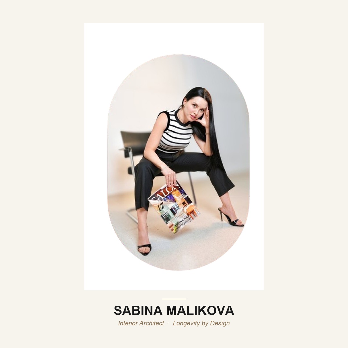 Sabina Malikova — interior architect, founder of Sabina Malikova Design Office