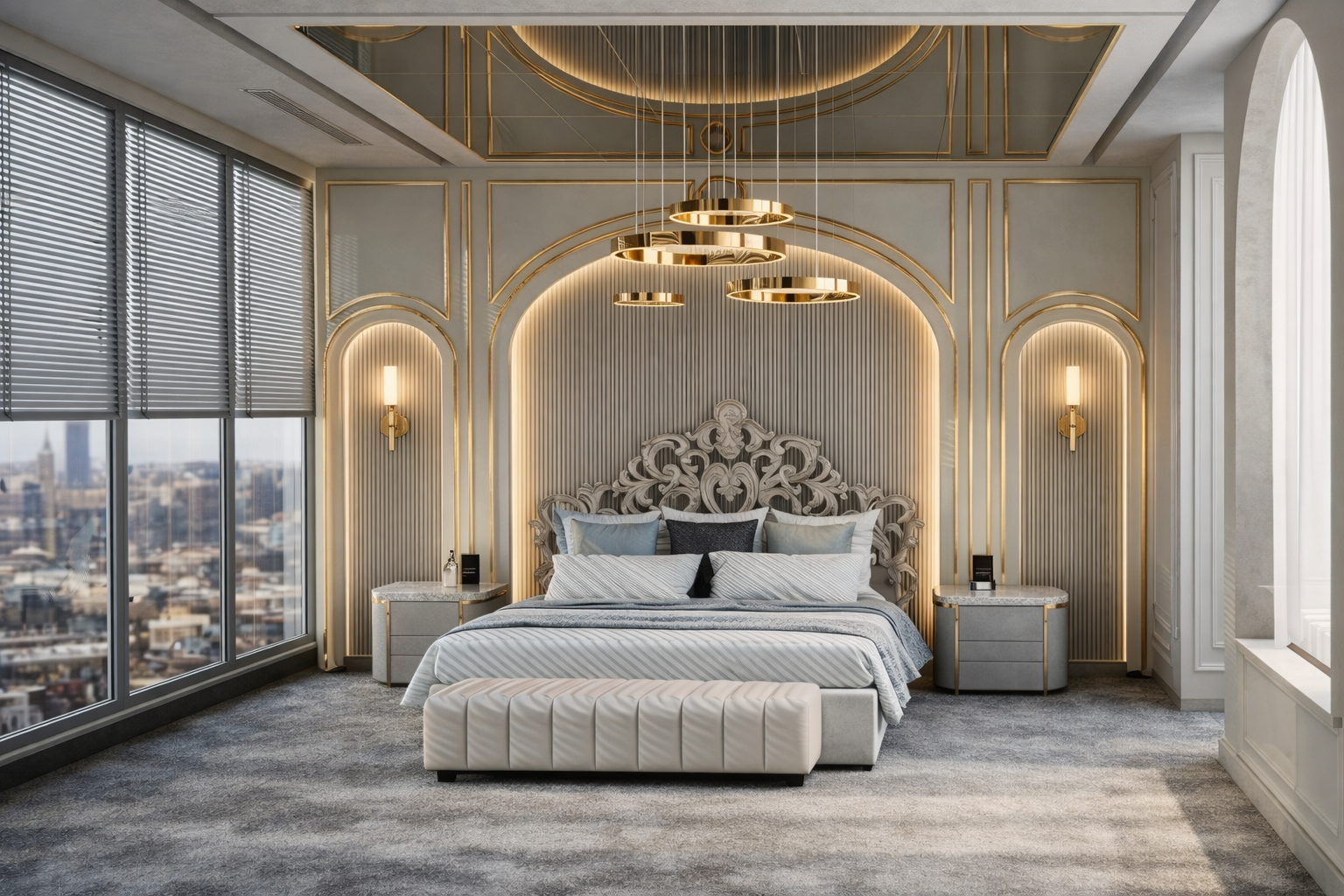 Hotel Room Design — interior architecture project by Sabina Malikova Design Office