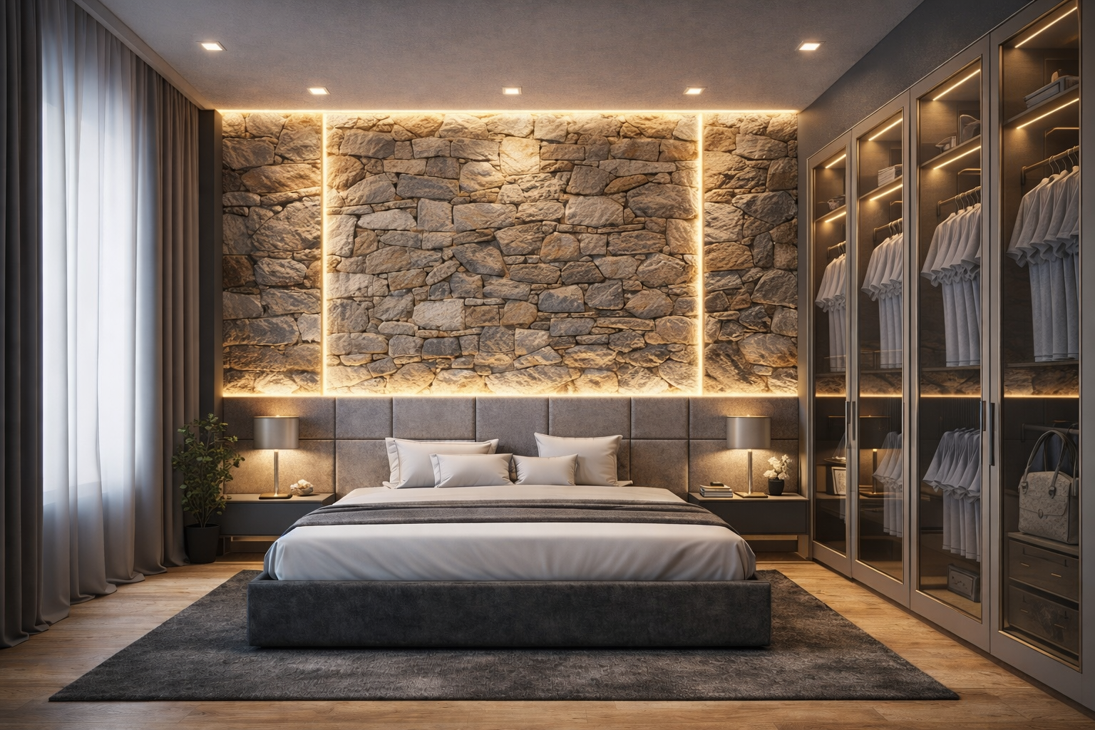 Bedroom Design-ANKARA — interior architecture project by Sabina Malikova Design Office